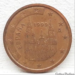 Espagne - 1999 - 2 cents