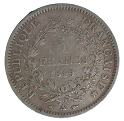 1870 K - 5 francs