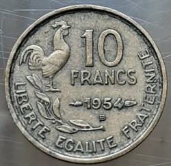 1954 B - 10 francs