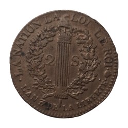 1791 - 2 sols François
