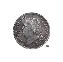 1819 B - 1/4 franc
