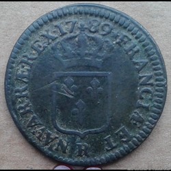 1789 R - Sol à l'écu - Louis XVI