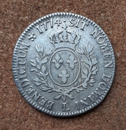 1774 L - Écu à la vieille tête