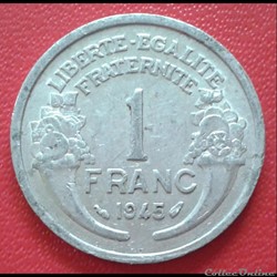 1945 - 1 franc