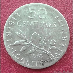 1898 - 50 centimes