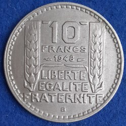 1948 B - 10 francs