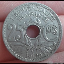 1930 - 25 centimes