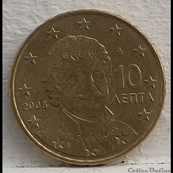Grece - 2008 - 10 cents