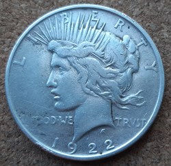 1922 D - 1 dollar - Denver