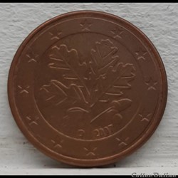 Allemagne - 2007 - D - 5 cents