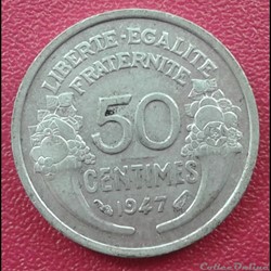1947 - 50 centimes