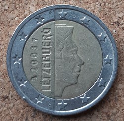 Luxembourg – 2 euros 2003