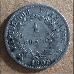 1808 - Napoléon - 1 Franc