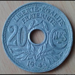 1945 - 20 centimes