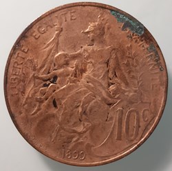 1899 - 10 centimes