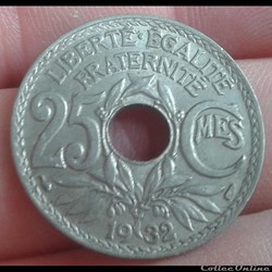 1932 - 25 centimes