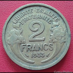 1933 - 2 francs