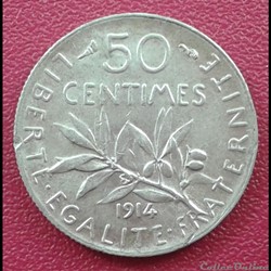 1914 - 50 centimes