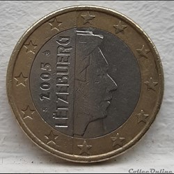 Luxembourg - 2005 - 1 euro