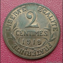 1919 - 2 centimes