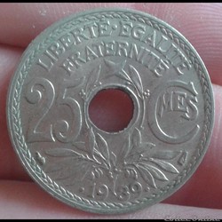 1939 - 25 centimes