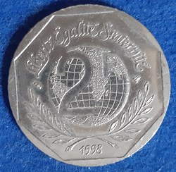 1998 - 2 francs commémorative