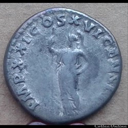 Domitien - denier - minerve - 92