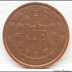 Portugal - 2002 - 2 cents