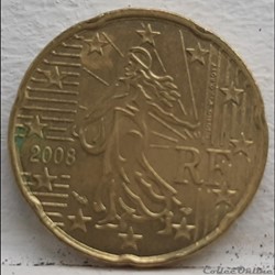 France - 2008 - 20 cents
