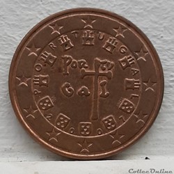 Portugal - 2007 - 5 cents