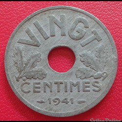 1941 - 20 centimes