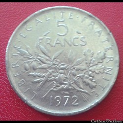 1972 - 5 Francs