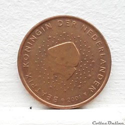 Pays-Bas - 2001 - 5 cents