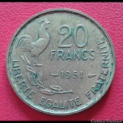 1951 - 20 francs