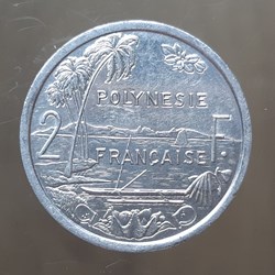 Polynésie française – 2 francs 1987