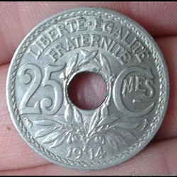 1914 - 25 centimes