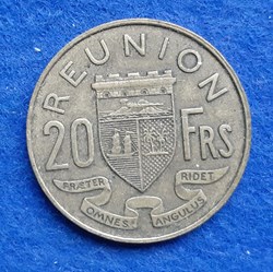 LA REUNION - 20 francs 1955