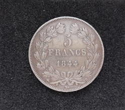 1844 - 5 francs