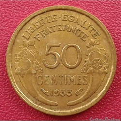 1933 - 50 centimes