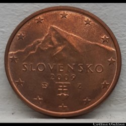 Slovaquie - 2009 - 5 cents