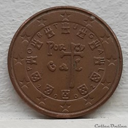 Portugal - 2002 - 5 cents