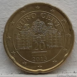 Autriche - 2013 - 20 cents