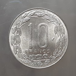 Banque des états de l’Afrique centrale – 10 francs 1983