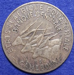 Cameroun - 10 francs 1961