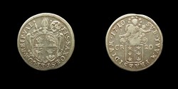Pal 276 Var 1 - Valais - Evêché de Sion. François-Joseph Supersaxo / 20 kreuzers 1710