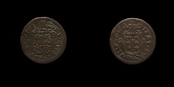 Pal 262 Var 1 - Valais - Evêché de Sion. François-Joseph Supersaxo / Demi Batz 1721