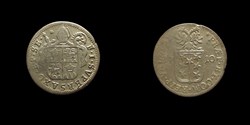 Pal 270a Var 3 - Valais - Evêché de Sion.  François-Joseph Supersaxo / Batz 1710