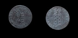 Pal 269 Var 1 - Valais - Evêché de Sion. François-Joseph Supersaxo / Batz 1709