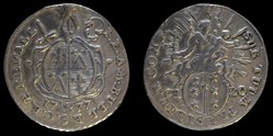 Pal 295 - Valais - Evêché de Sion. François Frederic Am Buel / Vingt-Kreuzers 1777