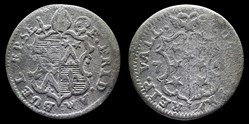 Pal 281 - Valais - Evêché de Sion. François Frederic Am Buel / Demi Batz 1776